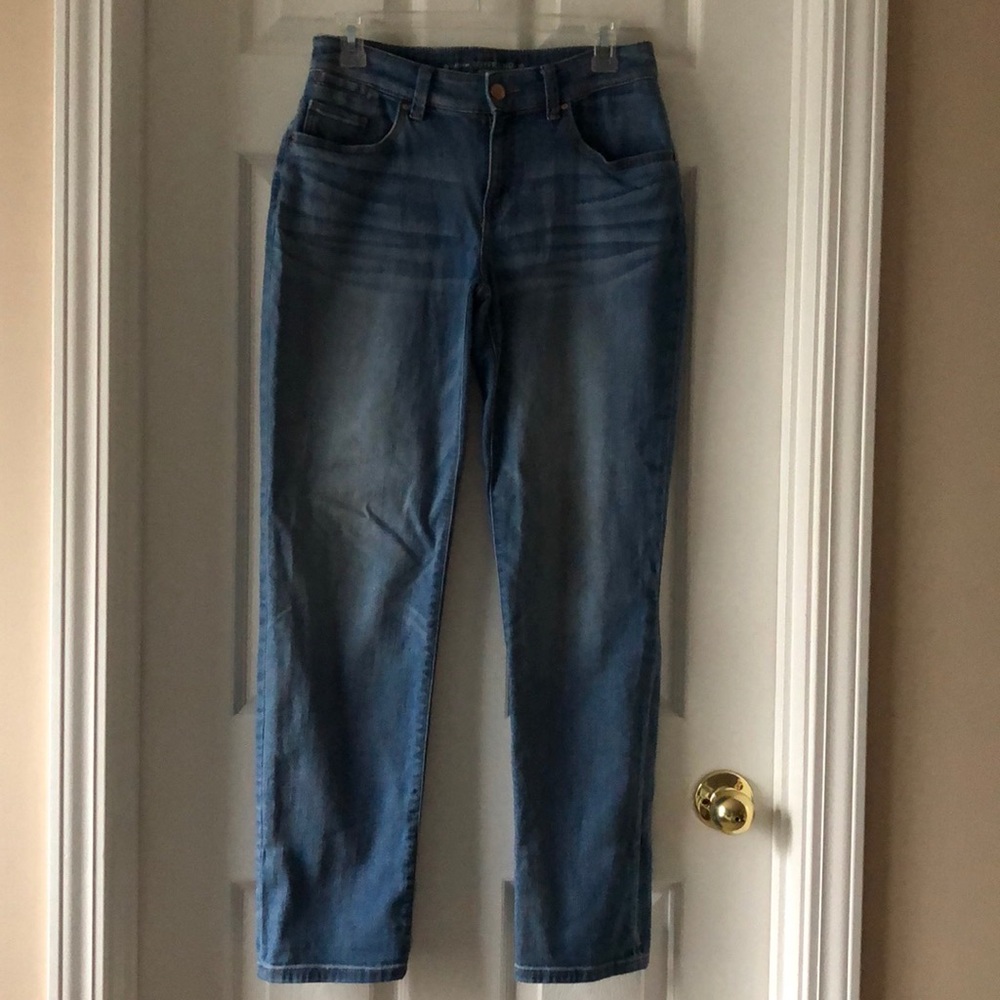 Ankle length boyfriend jeans